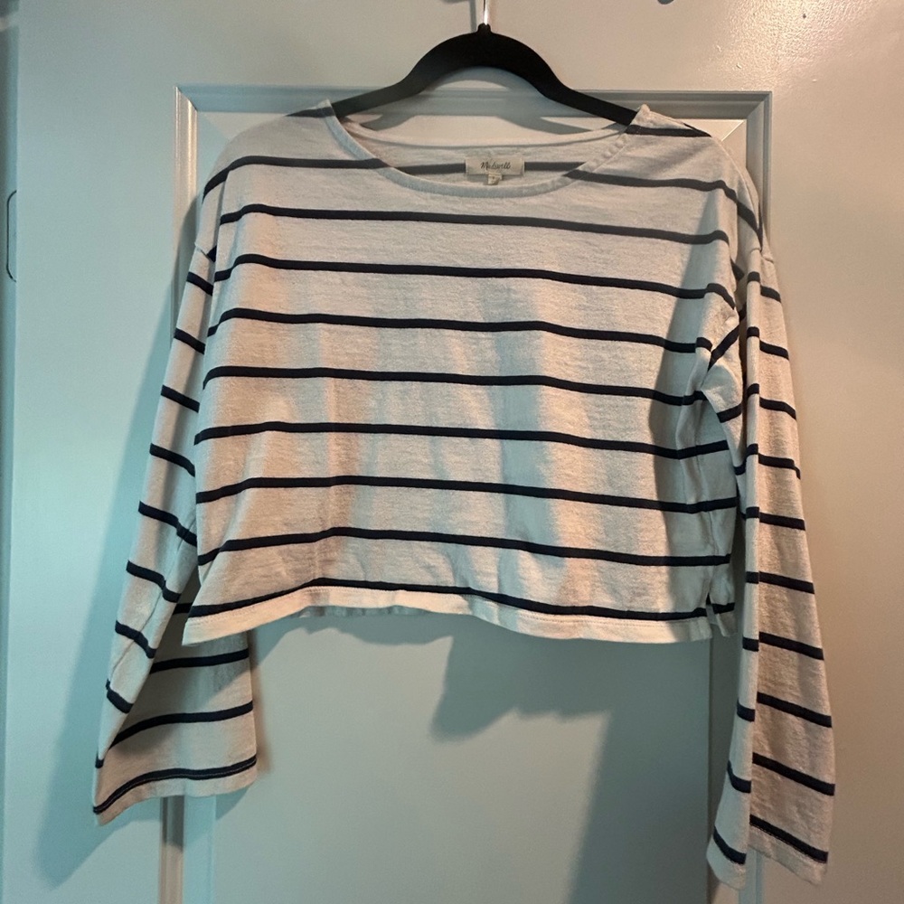 MADEWELL Women's Supercrop Long-Sleeve Tee